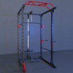 Strongway Multi-Gym Power Cage with Dual Pulleys