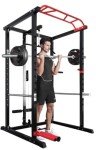 Strongway Multi-Gym Power Cage with Dual Pulleys