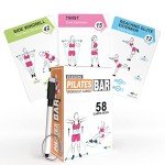 Pilates Bar Workout Cards with Free Marker & Ring