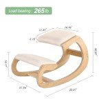 Ergonomic Kneeling Chair for Home Office Comfort