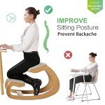 Ergonomic Kneeling Chair for Home Office Comfort
