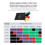 TOMSHOO Resistance Bands Set with Door Anchor