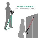 TOMSHOO Resistance Bands Set with Door Anchor