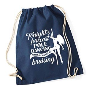 Pole Dancing Drawstring Gym Bag - 12 Litres