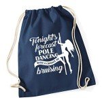 Pole Dancing Drawstring Gym Bag - 12 Litres