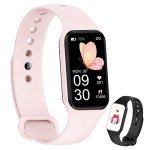 IOWODO Women’s Fitness Tracker Smart Watch - Pink