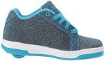 Unisex Heelys Fitness Shoes in Pewter/Blue 5 UK
