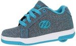 Unisex Heelys Fitness Shoes in Pewter/Blue 5 UK