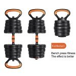 44LB Adjustable Dumbbell Set for Home Gym