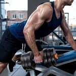 44LB Adjustable Dumbbell Set for Home Gym