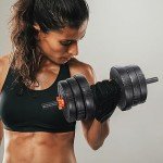 44LB Adjustable Dumbbell Set for Home Gym