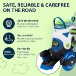 Kids' Adjustable Beginner Roller Skates - Various Colors
