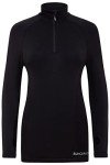 Sundried Women's Black Half Zip Fitness Jacket