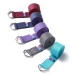 Organic Cotton D-Ring Yoga Belt Strap - 2m