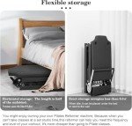 Foldable Pilates Reformer for Home Workouts