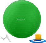 Anti-Burst Slip Resistant Exercise and Yoga Ball