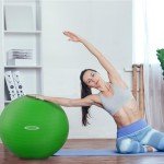 Anti-Burst Slip Resistant Exercise and Yoga Ball