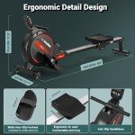Wenoker Foldable Magnetic Rowing Machine for Home Gym