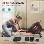 Wenoker Foldable Magnetic Rowing Machine for Home Gym