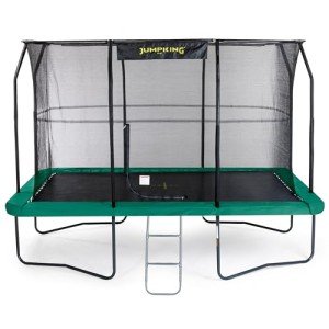 JumpKing 9ft x 13ft Rectangular Trampoline with Enclosure