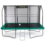 JumpKing 9ft x 13ft Rectangular Trampoline with Enclosure