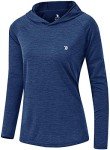 Women's Long Sleeve Running Hoodie with Thumb Holes
