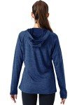 Women's Long Sleeve Running Hoodie with Thumb Holes