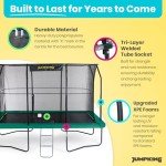 JumpKing 9ft x 13ft Rectangular Trampoline with Enclosure