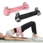 GOZINA Hip Thrust Weight Belt for Glutes (Pink)