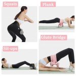 GOZINA Hip Thrust Weight Belt for Glutes (Pink)