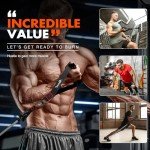 HPYGN Resistance Bands Set with Handles and Ankle Straps