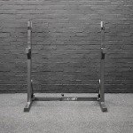 Adjustable Squat and Bench Press Rack with Dip Bars