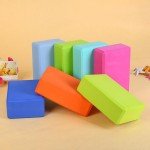 2-Pack EVA Foam Yoga Blocks for Exercise & Stretching