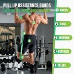 Adjustable Resistance Bands Set with Door Anchor & Handles