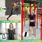 Adjustable Resistance Bands Set with Door Anchor & Handles