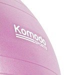 KOMODO 65cm Pink Exercise Ball for Fitness