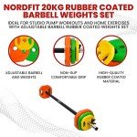 Adjustable 20 kg Home Gym Weight Set