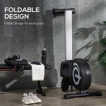 Adjustable Magnetic Rowing Machine with LCD Monitor