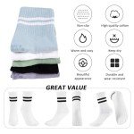 Non-Slip Yoga & Pilates Grip Socks - 5 Pairs