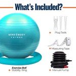 Yoga Ball Chair for Pilates and Balance Training