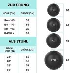 Extra Thick Anti-Burst Exercise Ball with Pump