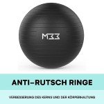 Extra Thick Anti-Burst Exercise Ball with Pump