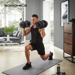 Adjustable 2-in-1 Dumbbells Set for Home Fitness
