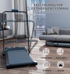 CANMALCHI Foldable Under Desk Treadmill with Remote