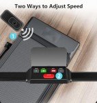 CANMALCHI Foldable Under Desk Treadmill with Remote