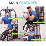 Compact All-in-One Home Gym Machine 68KG