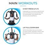 Compact All-in-One Home Gym Machine 68KG