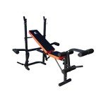 Adjustable Weights Bench with Barbell Rack - TF-1001