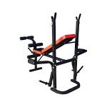 Adjustable Weights Bench with Barbell Rack - TF-1001