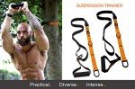 Suspension Trainer with Bands and Door Anchor